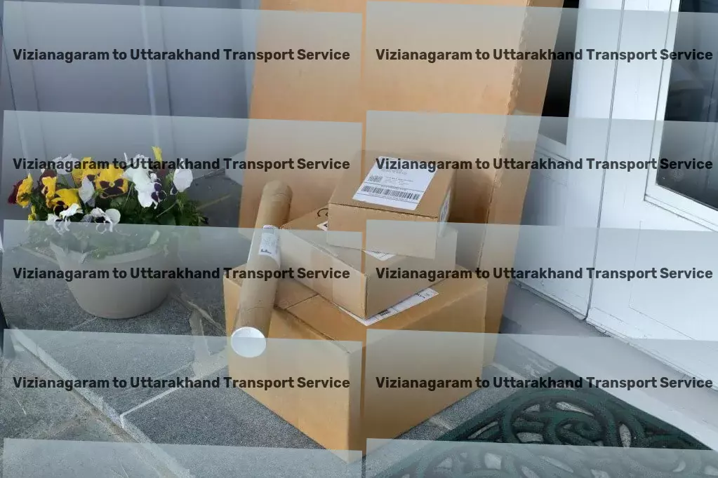 Vizianagaram to Uttarakhand Bike Transport And Scooty Courier Express logistics and transport